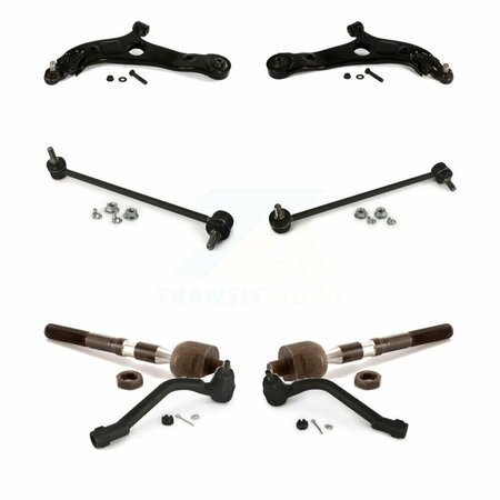 TOP QUALITY Front Suspension Control Arm Ball Joint Tie Rod End Link Kit 8Pc For Hyundai Sonata Kia K72-100686